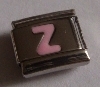 Letter Z roze